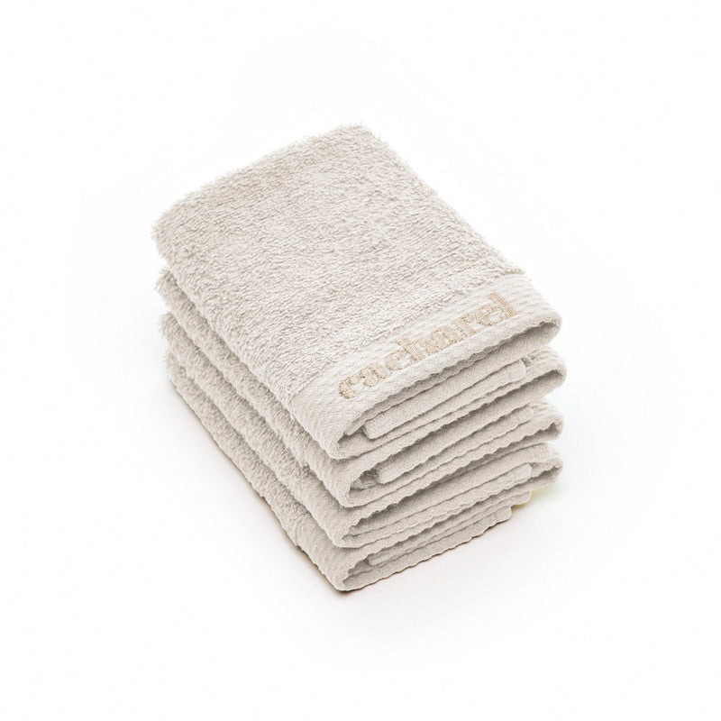 4 Serviettes D'Invitées Sable
