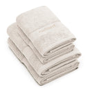 Set De 2 Serviettes + 2 Draps De Bain Sable