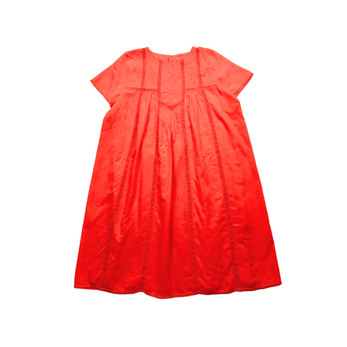 Bonpoint - Robe Corail Brodée - 14 Ans