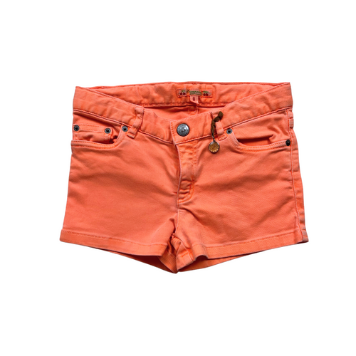 Bonpoint - Short En Jean Orange - 8 Ans