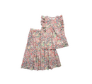 Bonpoint - Ensemble Blouse Et Jupe À Motif Floral - 14 Ans