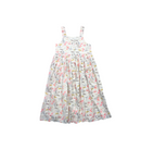 Bonpoint - Robe Longue Blanche À Fleurs - 12 Ans