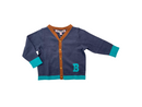 Bonpoint - Cardigan Bleu Ardoise « B » (Neuf) - 12 Mois