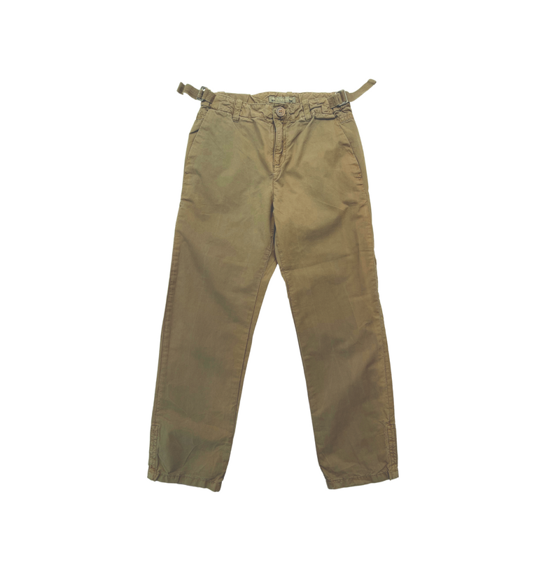 Bonpoint - Pantalon Droit Style Cargo Kaki - 8 Ans