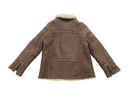 Bonpoint - Veste Marron En Daim - 6 Ans