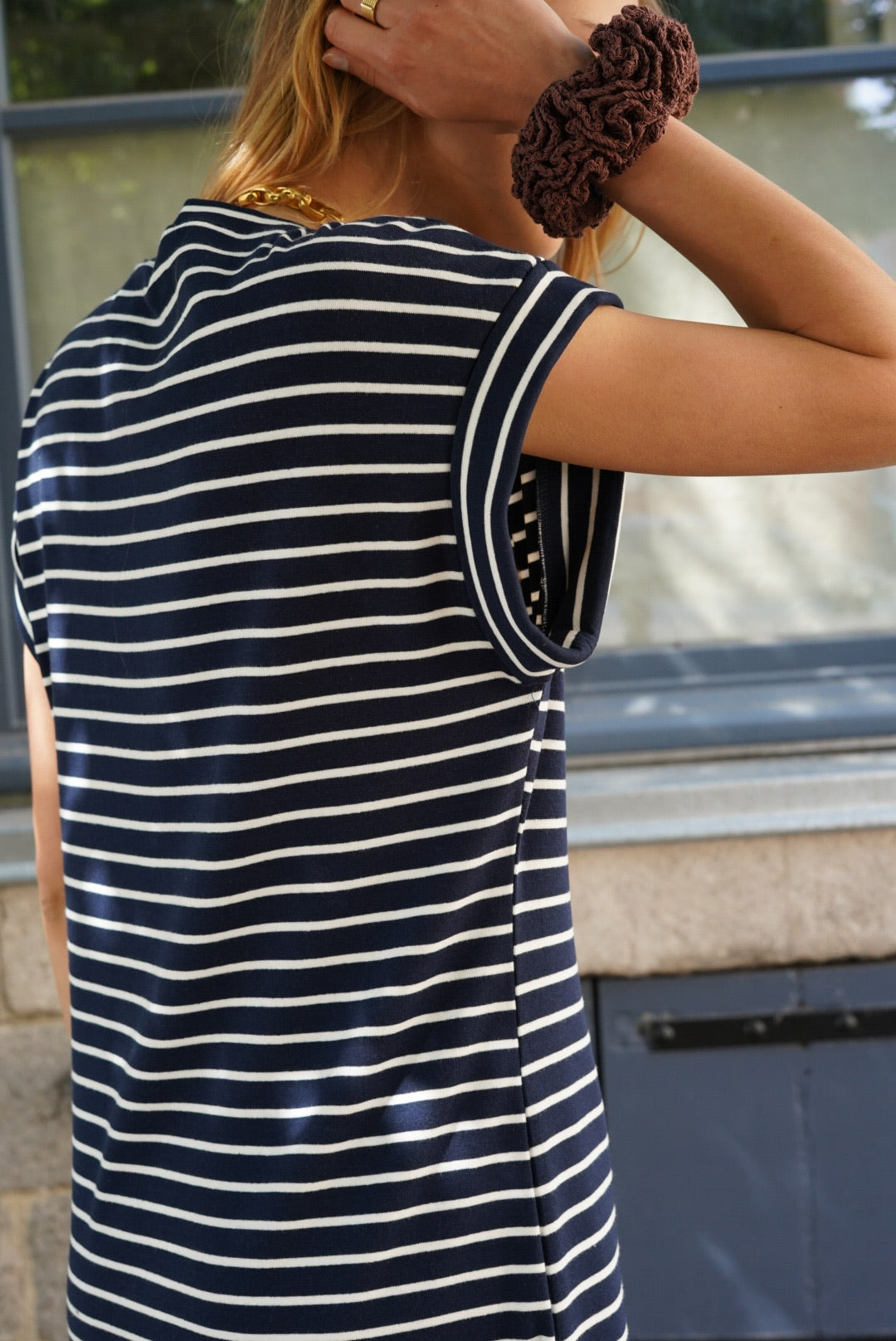 Esmée Striped T-Shirt Dress