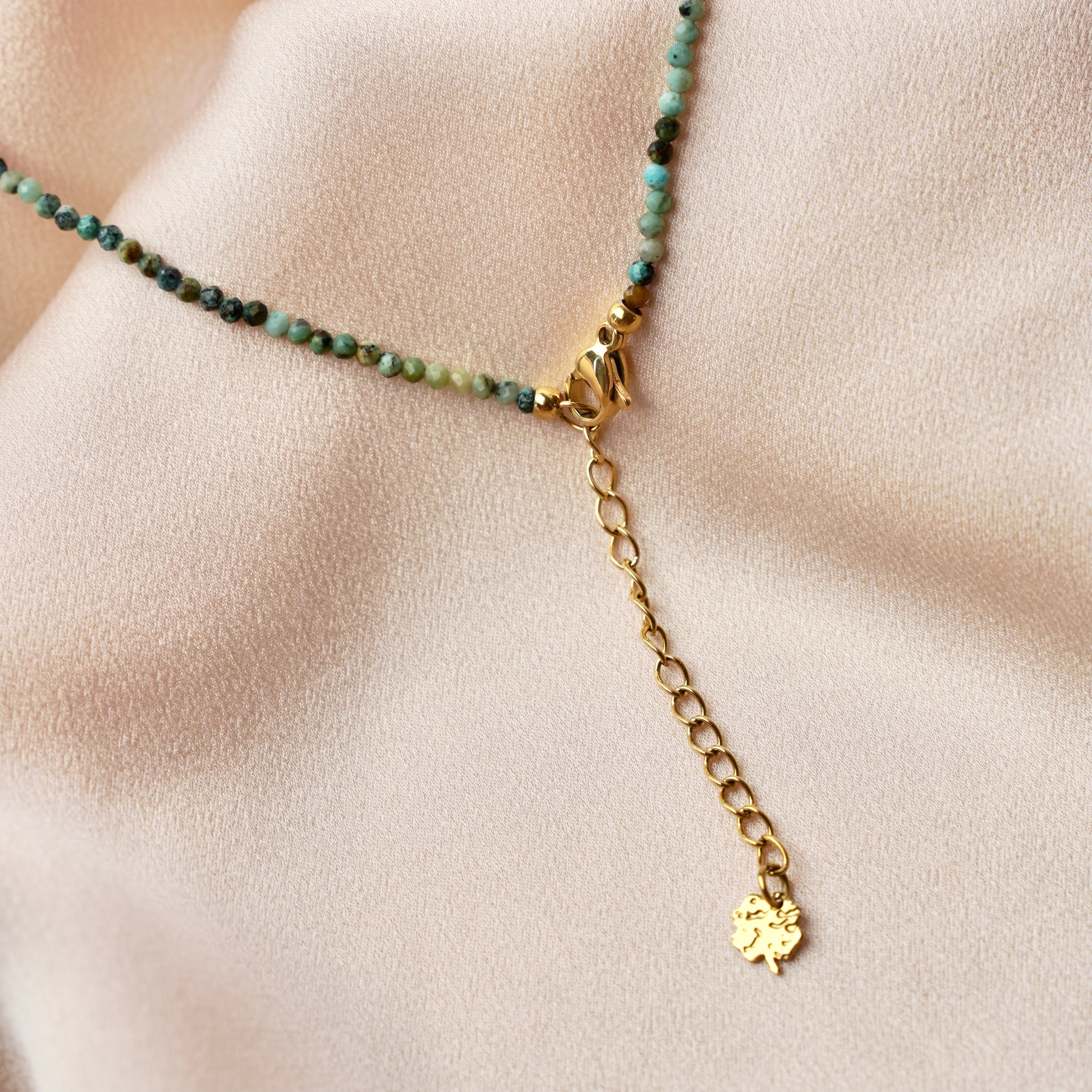 Collier Désert De Pierres Turquoise