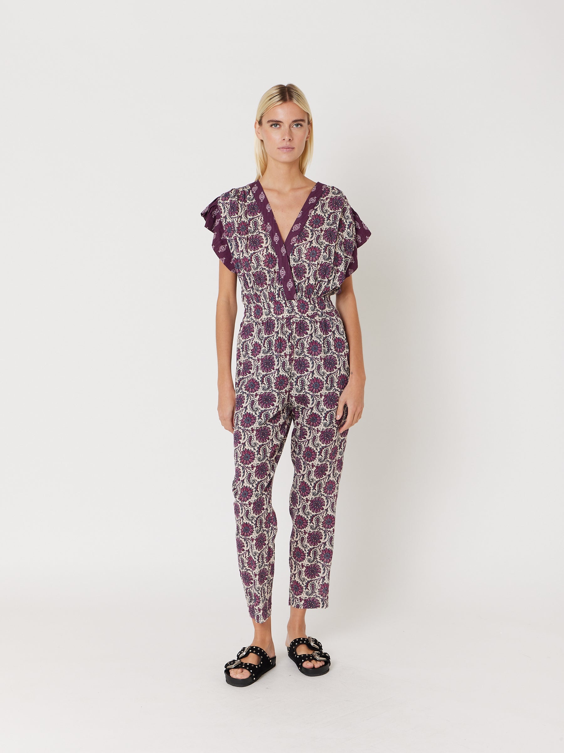 Berenice - Mono Estampado Pantalón - Bohemian