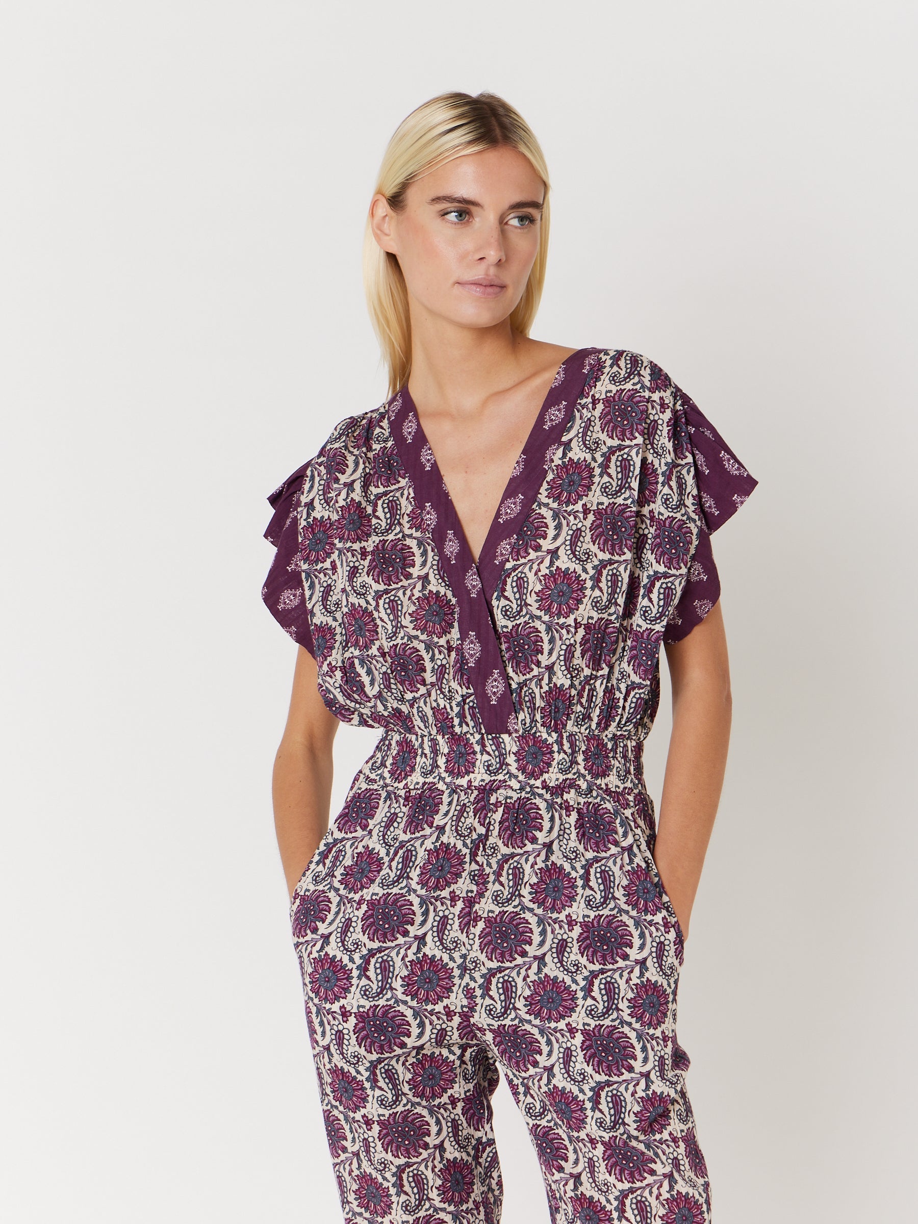 Berenice - Mono Estampado Pantalón - Bohemian