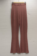 Berenice - Pantalón Flare - Terracota