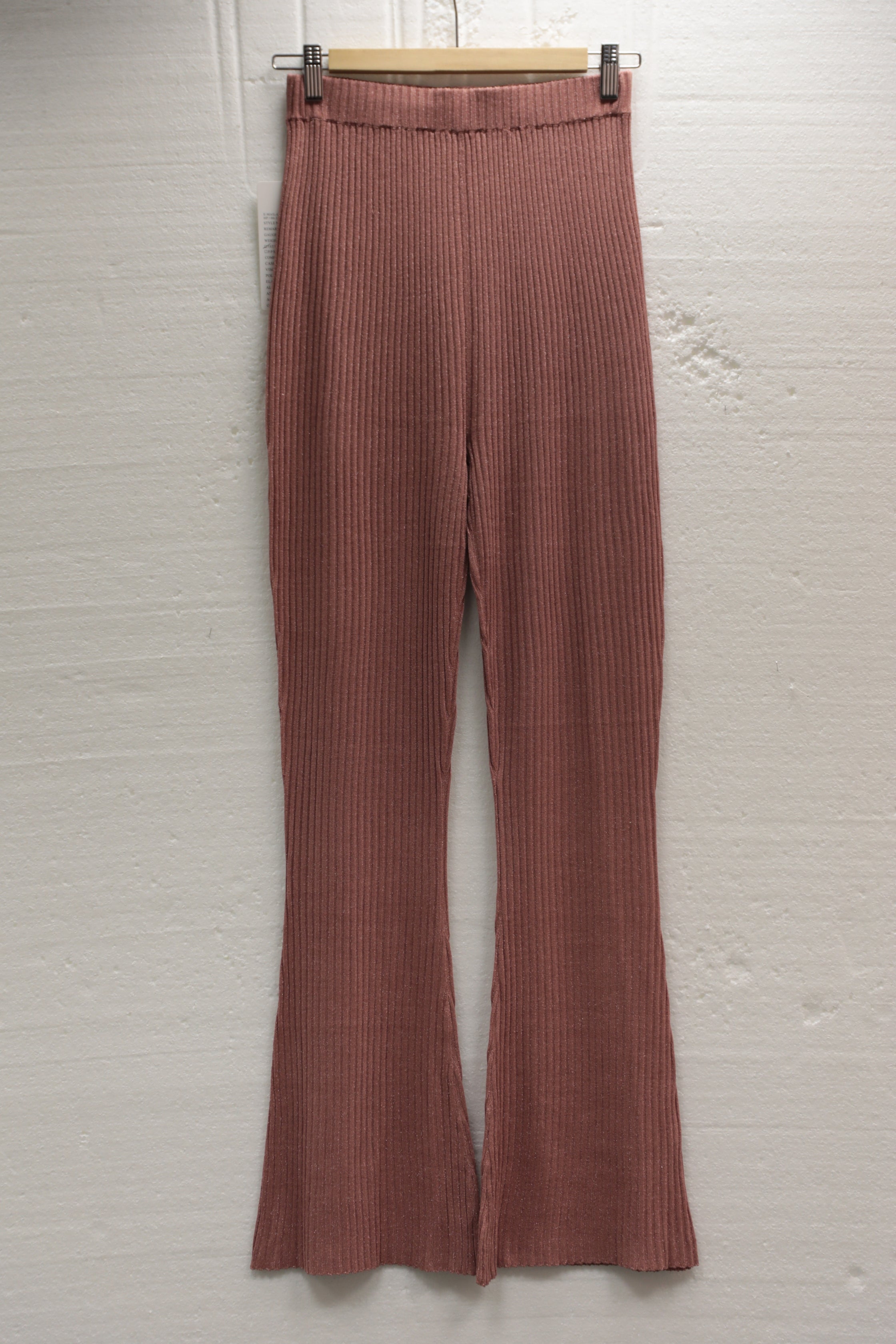 Berenice - Pantalón Flare - Terracota