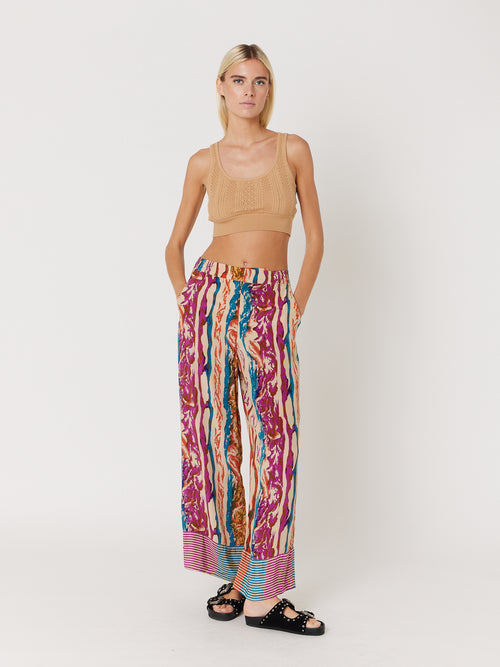 Pantalon Ville Imprimé - Angie