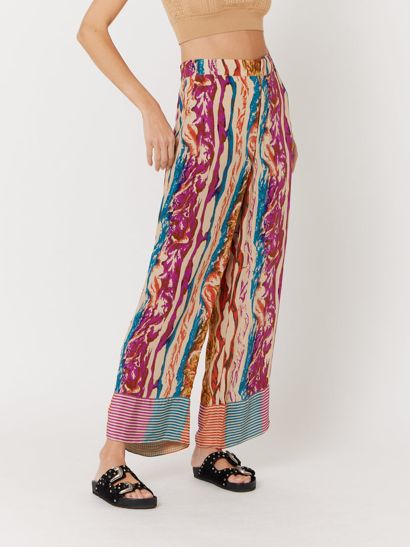 Pantalon Ville Imprimé - Angie