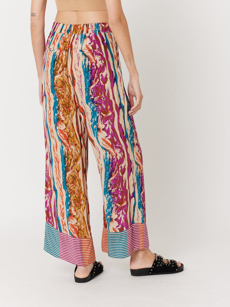 Pantalon Ville Imprimé - Angie