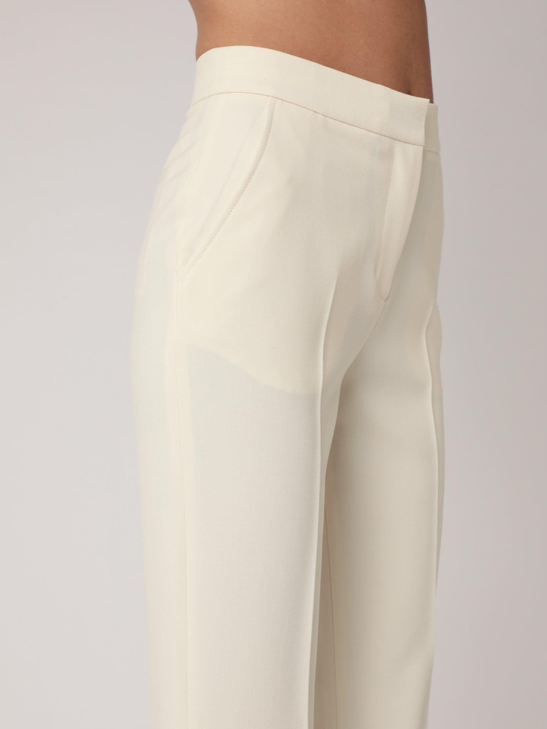 Berenice - Plain City Trousers - Off White