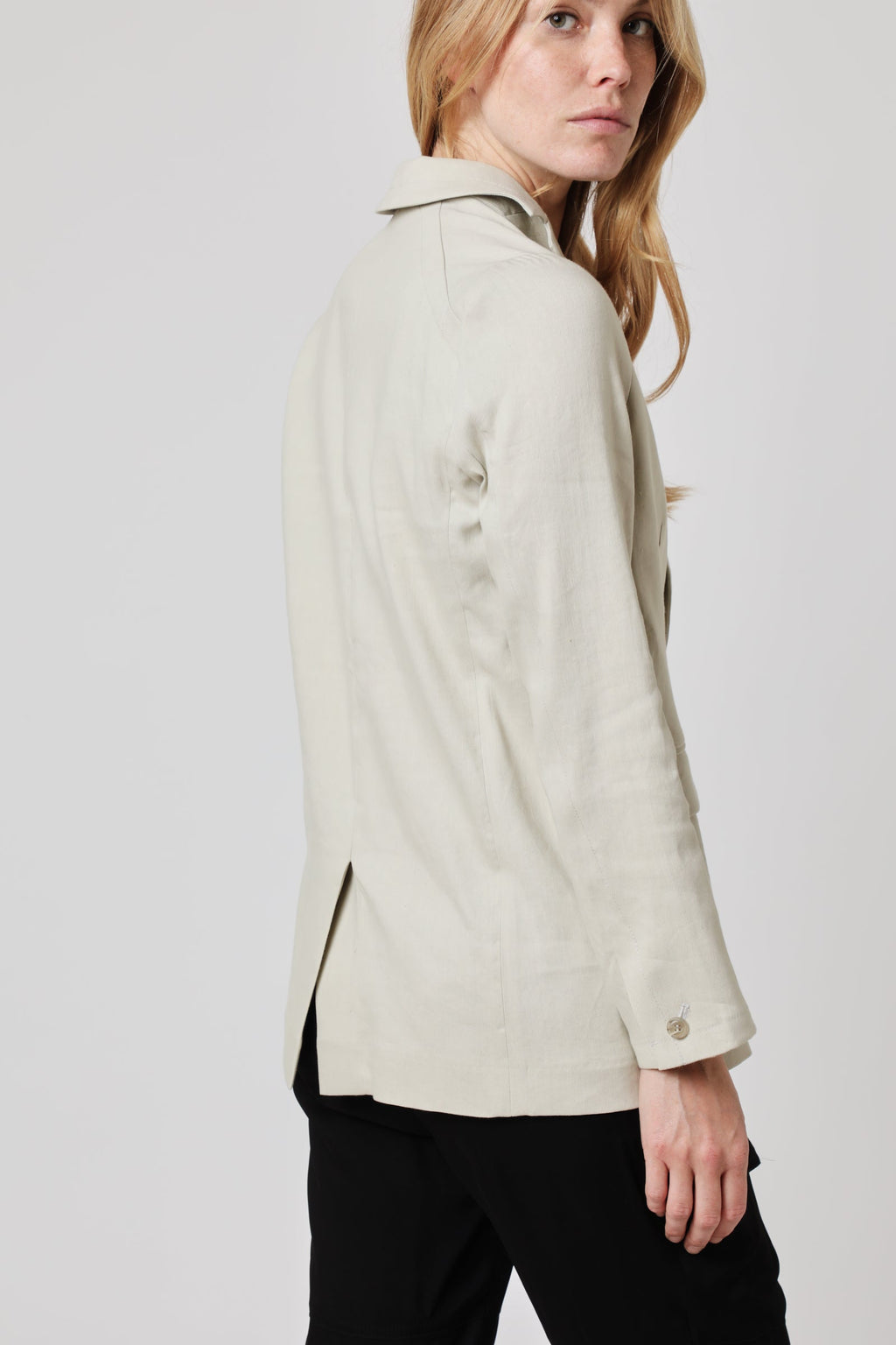 Berenice - Chaqueta De Traje Lisa - Off White