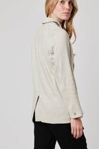 Berenice - Chaqueta De Traje Lisa - Off White