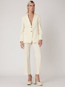 Veste Tailleur Unie - Off White
