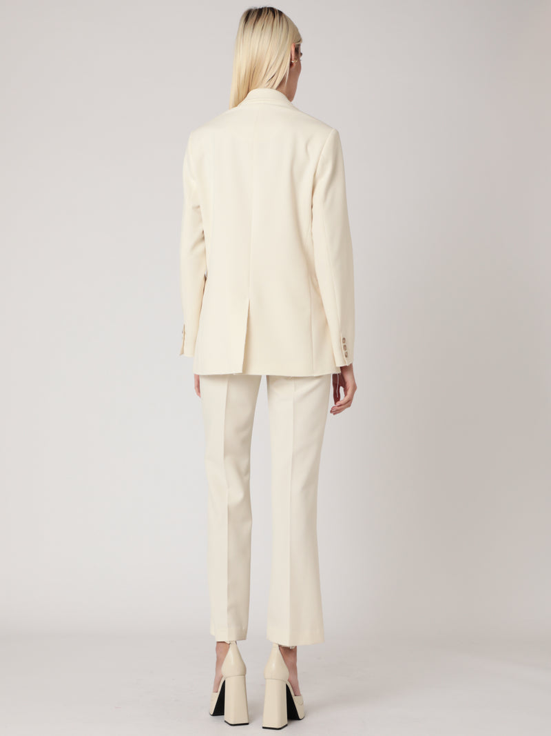 Veste Tailleur Unie - Off White