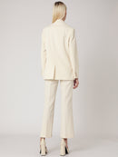 Veste Tailleur Unie - Off White