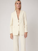 Veste Tailleur Unie - Off White