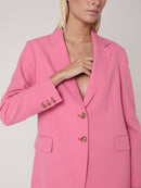 Veste Tailleur Unie - Pink