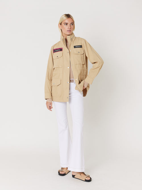 Parka Unie - Beige