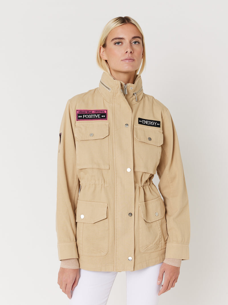 Parka Unie - Beige