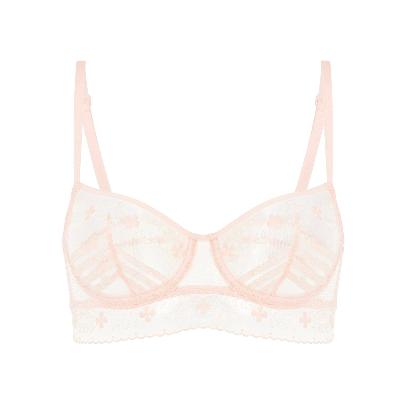 Marthe Half-Cup Bra - Poudre Pétale