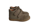 Chaussures Garçon Souples Scratch Achille - Nubuck Kaki Vert - Garçon