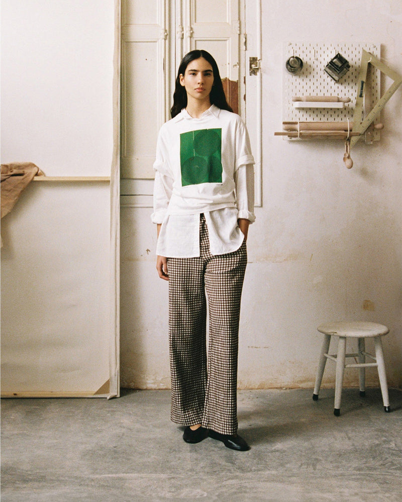 T-Shirt Blanc Artistique 3 Lucia