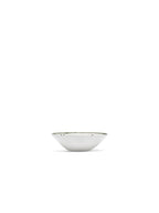 Midnight Flowers - 2er-Set Flache Schalen - S - Bone-China-Porzellan - Fiore Rosa