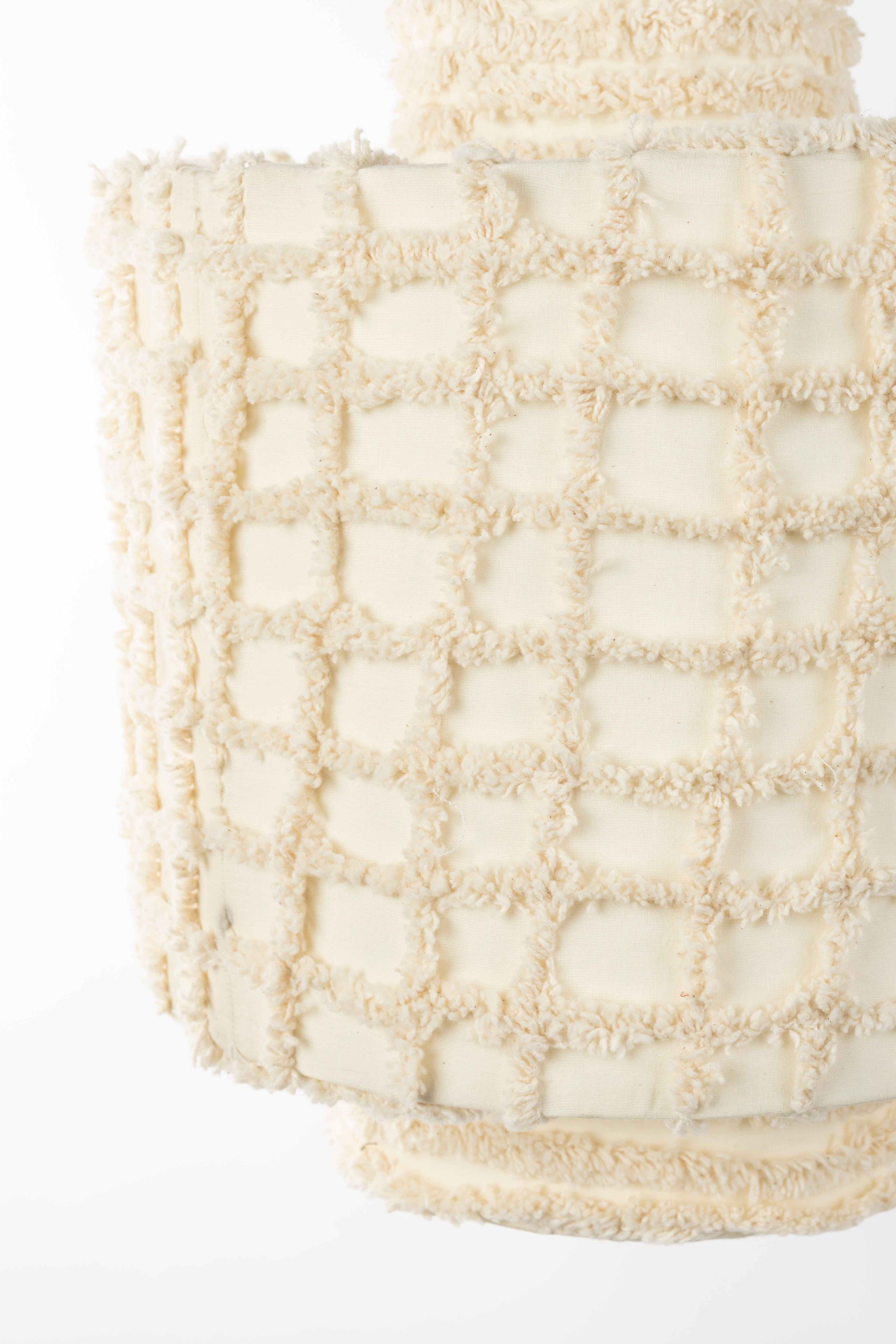 Arjun Large - Pendant light - Cotton - Beige
