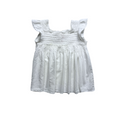 Bonpoint - Blouse En Voile De Coton Et Dentelle - 8 Ans