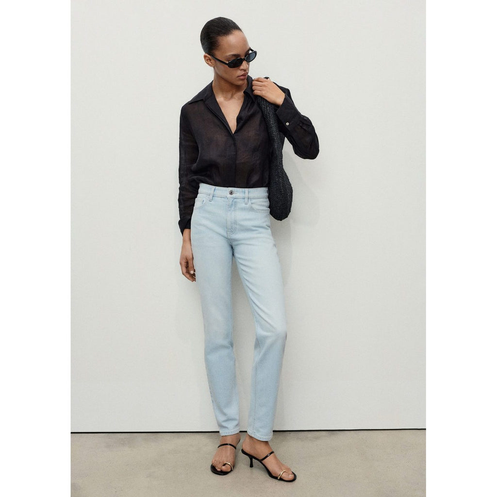 Jeans Newmom Comfort a Vita Alta