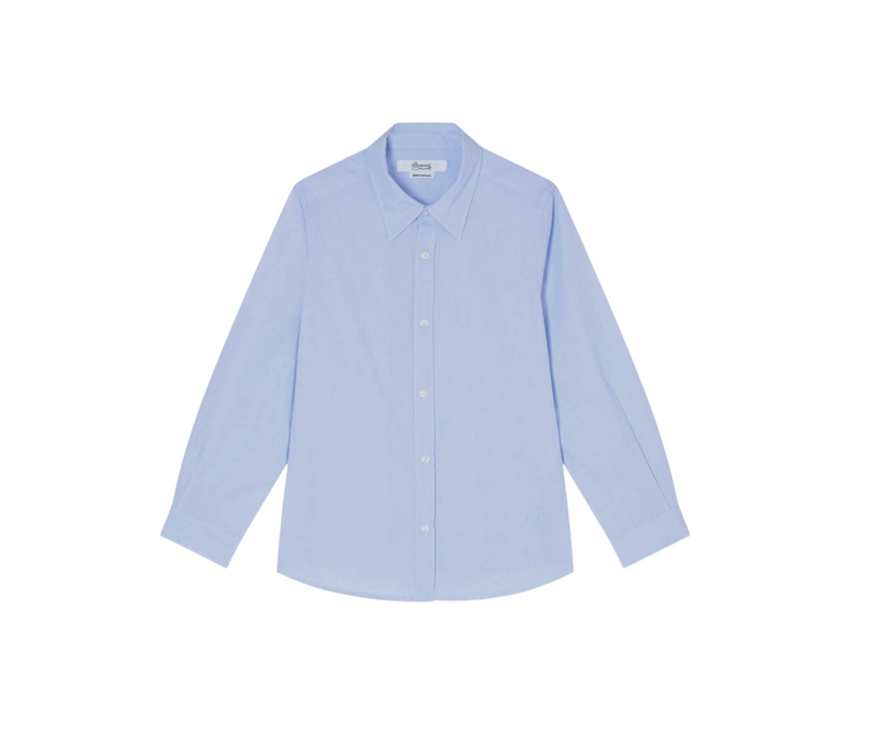 Bonpoint - Chemise Bleue Classique - 6 Ans