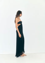 Robe À Découpes Bas Asymétrique