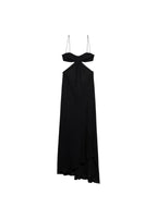 Robe À Découpes Bas Asymétrique