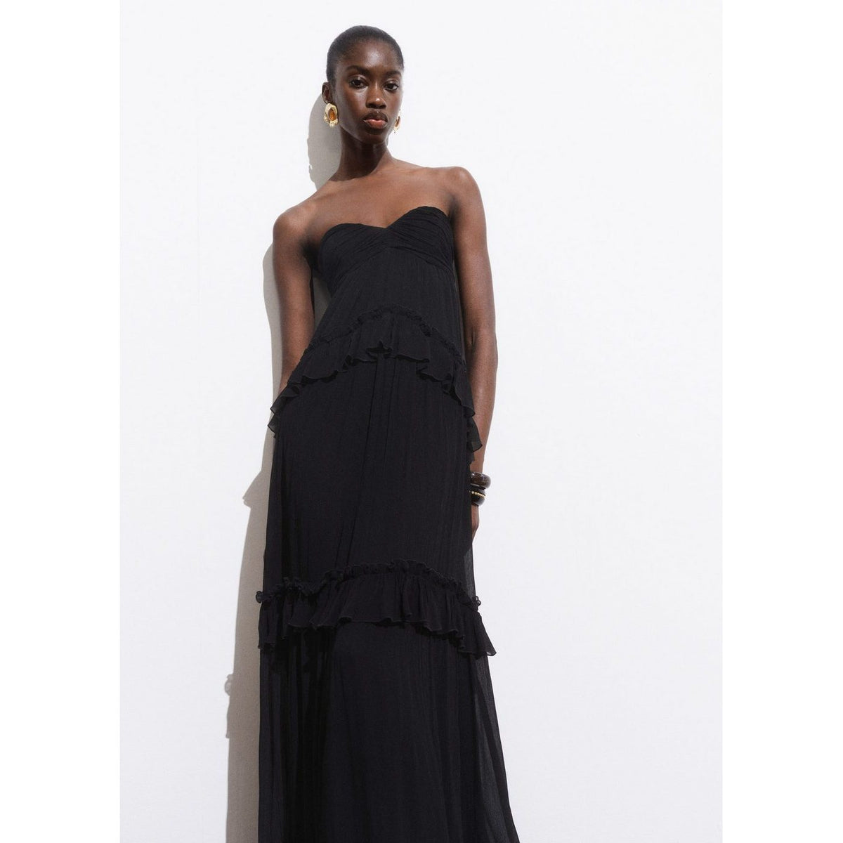 Strapless Maxi Dress