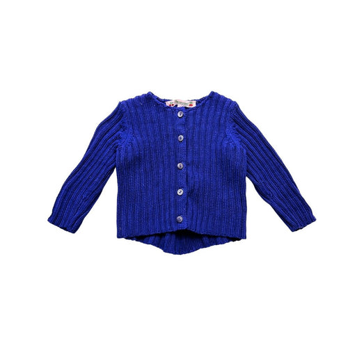 Bonpoint - Cardigan Bleu - 6 Mois