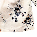 Bonpoint - Blouse Crème À Fleurs - 2 Ans