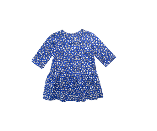 Bonpoint - Robe Bleue Motif Écureuil - 4 Ans