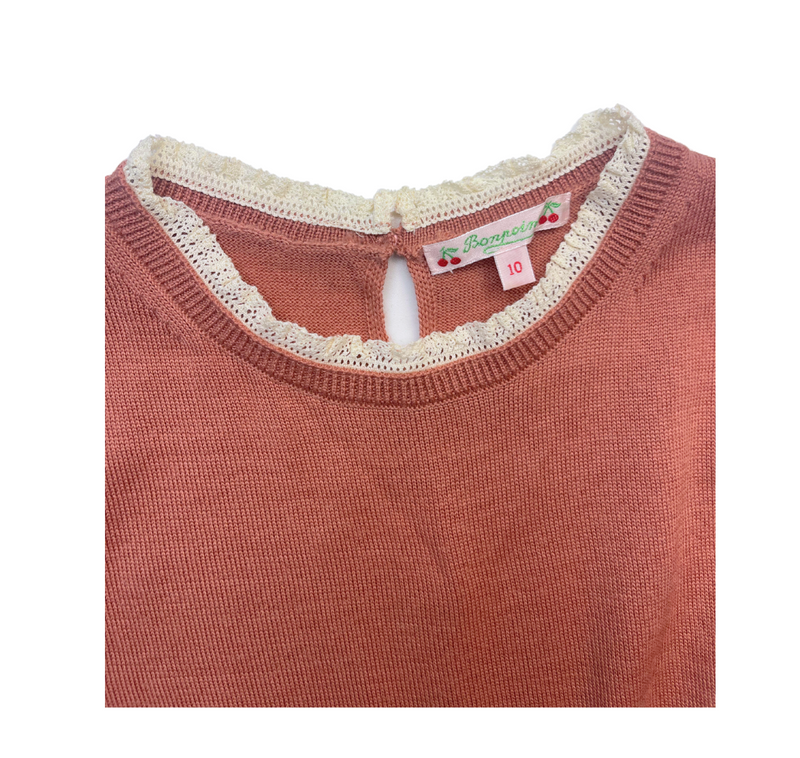 Bonpoint - Robe Pull En Laine - 10 Ans