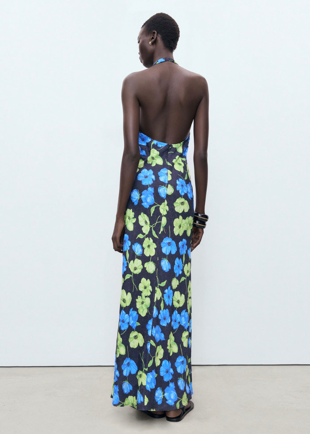 Robe À Emmanchures Américaines Imprimé Fleuri