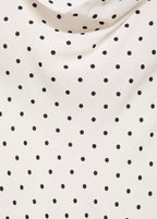 Robe Midi Encolure Drapée
