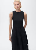 Robe Plissée Combinée