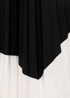 Robe Plissée Combinée