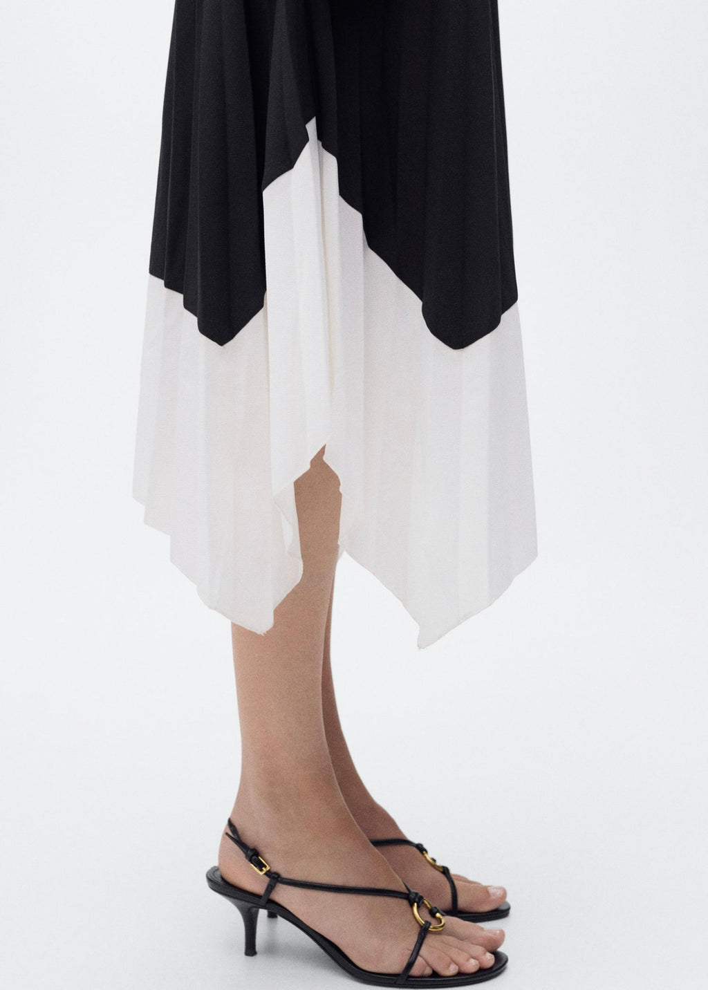 Robe Plissée Combinée