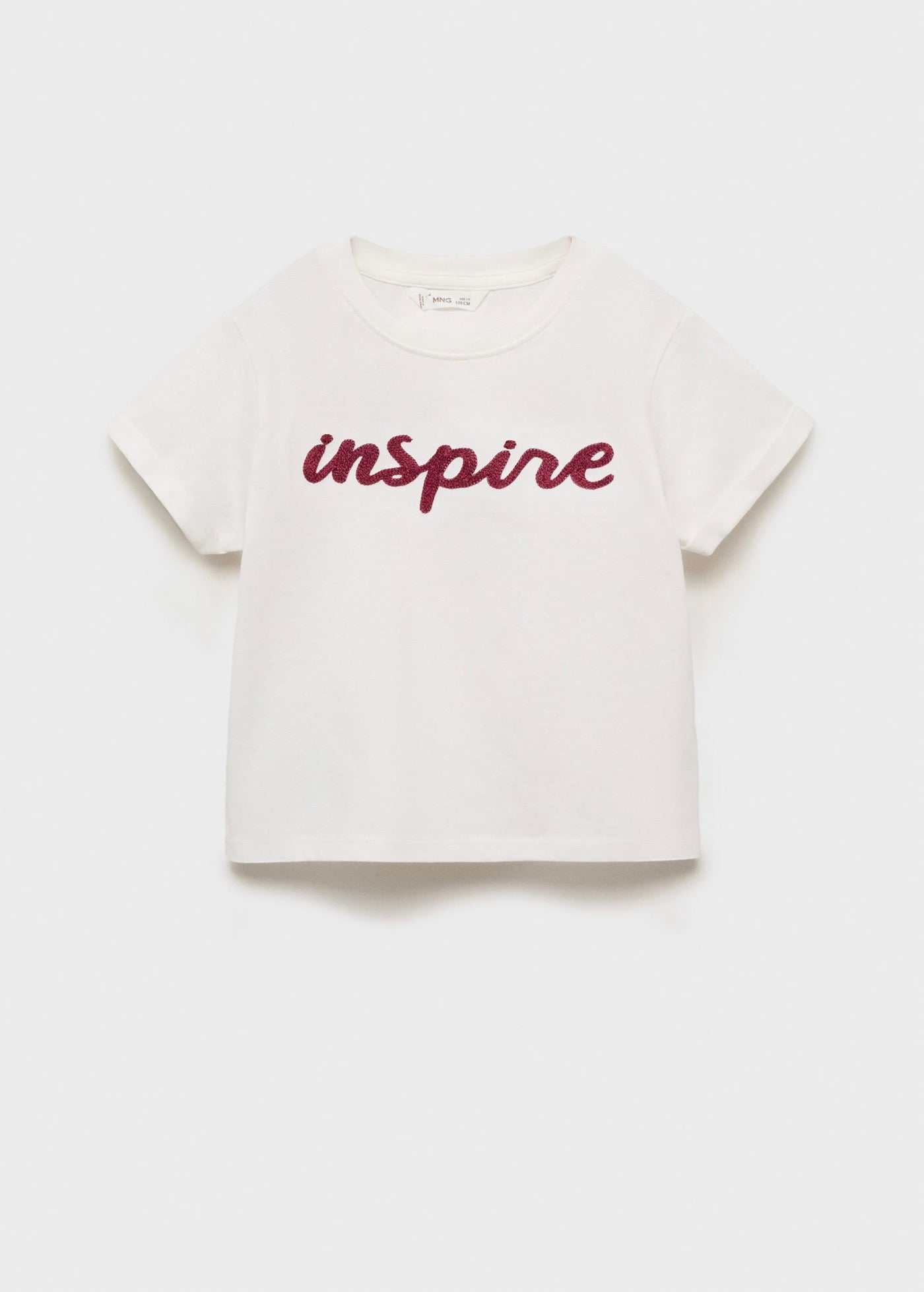 Camiseta Inspire blanco roto - niña