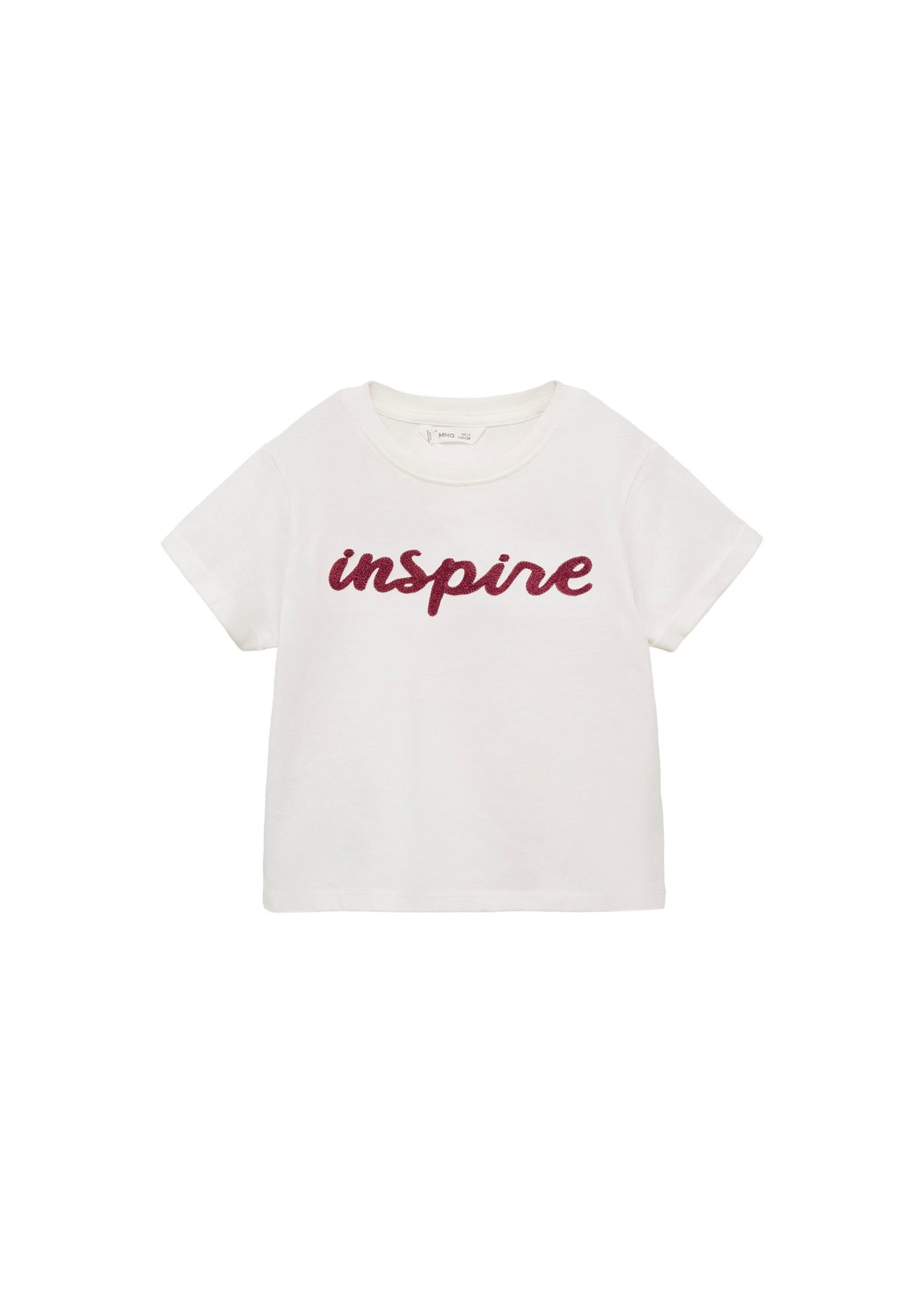 Camiseta Inspire blanco roto - niña